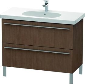 Duravit Waschtischunterbau X-LARGE 1000x470x668mm amerikanisch nussbaum