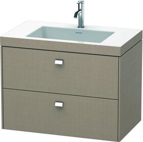 Duravit Waschtischunterbau BRIOSO 613x800x480mm m WT Vero Air Gri chr 1 HL