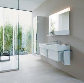 Duravit Waschtischunterbau VERO 446x1000x298mm pine silver