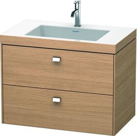 Duravit Waschtischunterbau BRIOSO 613x800x480mm m WT Vero Air Gri chr 1 HL