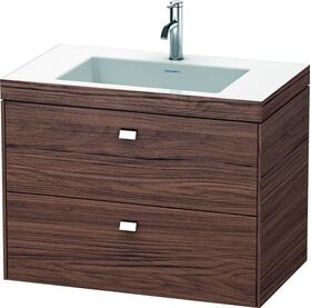 Duravit Waschtischunterbau BRIOSO 613x800x480mm m WT Vero Air Gri chr 1 HL