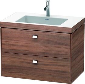 Duravit Waschtischunterbau BRIOSO 613x800x480mm m WT Vero Air Gri chr 1 HL