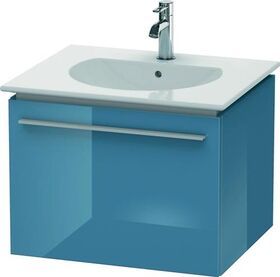 Duravit Waschtischunterbau X-LARGE 497x600x456mm stone blue hochglanz