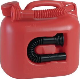 Kraftstoffkanister PREMIUM Inh.5l rot 2 Auslaufrohre