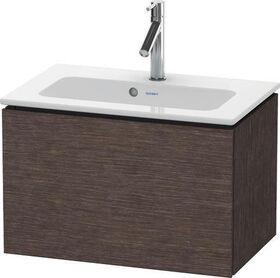 Duravit Waschtischunterbau L-CUBE 620x391mm 1 Ausz. we hgl La ES Ah mitte