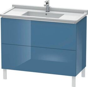 Duravit Waschtischunterbau L-CUBE 469x1020x712mm weiß supermatt