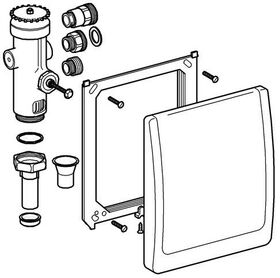 Grohe WC-Druckspüler 3/4Zoll o Vorabsperrung chr