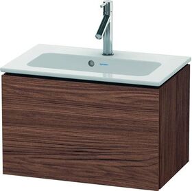 Duravit WTU Compact L-CUBE 400x620x391mm nussbaum dunkel