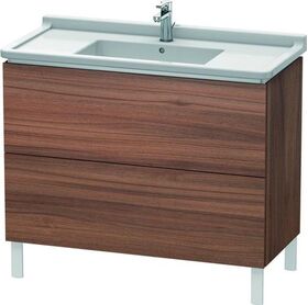 Duravit Waschtischunterbau L-CUBE 469x1020x712mm nussbaum natur