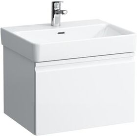 Laufen Waschtischunterbau LAUFEN PRO S 570x390x450mm 1 Schublade weiß matt