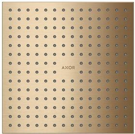 Kopfbrause 250/250 1jet AXOR Montage Decke-Aufputz brushed bronze