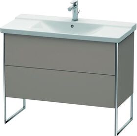 Duravit Waschtischunterbau XSQUARE 805x1010x473mm basalt matt