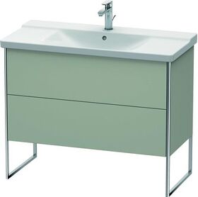 Duravit Waschtischunterbau XSQUARE 805x1010x473mm taupe seidenmatt