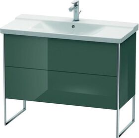 Duravit Waschtischunterbau XSQUARE 805x1010x473mm dolomiti grey hochglanz