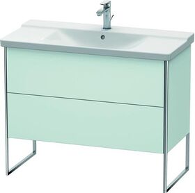 Duravit Waschtischunterbau XSQUARE 805x1010x473mm lichtblau matt