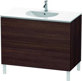 Duravit Waschtischunterbau L-CUBE 534x1020x704mm kastanie dunkel