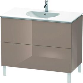 Duravit Waschtischunterbau L-CUBE 534x1020x704mm cappuccino hochglanz