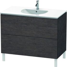 Duravit Waschtischunterbau L-CUBE 534x1020x704mm eiche dunkel gebürstet