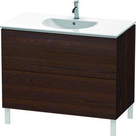 Duravit Waschtischunterbau L-CUBE 534x1020x704mm nussbaum gebürstet