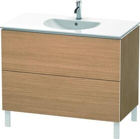 Duravit Waschtischunterbau L-CUBE 534x1020x704mm europäische eiche