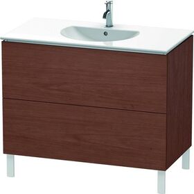 Duravit Waschtischunterbau L-CUBE 534x1020x704mm amerikanisch nussbaum