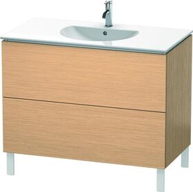 Duravit Waschtischunterbau L-CUBE 534x1020x704mm eiche gebürstet