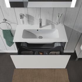 Duravit WTU Compact L-CUBE 400x820x391mm weiß hochglanz