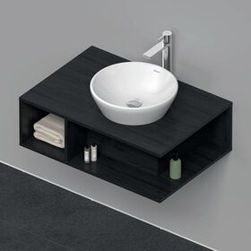 Duravit Waschtischunterbau D-NEO 1 of Fach 260x800x550mm eiche schwarz