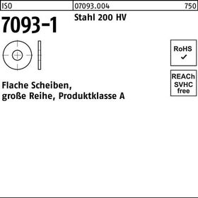 Unterlegscheibe ISO 7093-1 3 Stahl 200 HV 10000 Stück - VPE: 10000