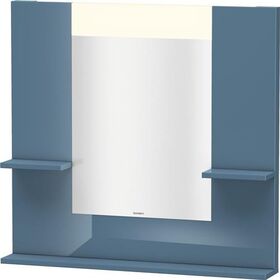 Duravit Spiegel VERO 142x850x800mm Be stone blue hochglanz