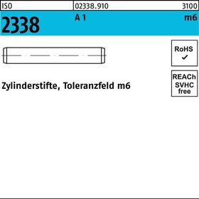 Zylinderstift ISO 2338 8 m6x 22 A1 100 Stück - VPE: 100