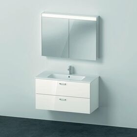 Duravit Badmöbel-Set XBASE 1030mm m Spiegelschr. BETTER we hgl