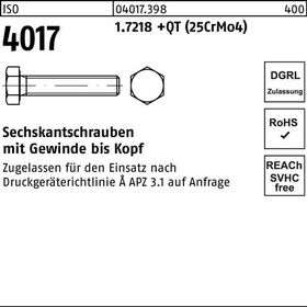 Sechskantschraube ISO 4017 VG M30x 65 1.7218 +QT (25CrMo4) 1 Stück