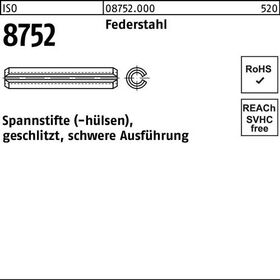 Spannstift ISO 8752 geschlitzt 1,5x 10 Federstahl schwere Ausf. 200 Stück - VPE: 200