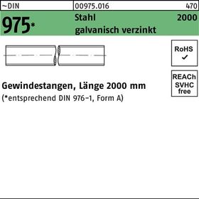 Gewindestange DIN 975 M20x 2000mm Stahl galv.verz. 1 Stück