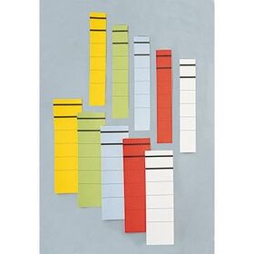 Ordneretikett schmal/kurz sk Papier weiß 10 St./Pack.