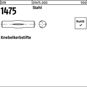 Knebelkerbstift DIN 1475 3x 30 Stahl 100 Stück - VPE: 100