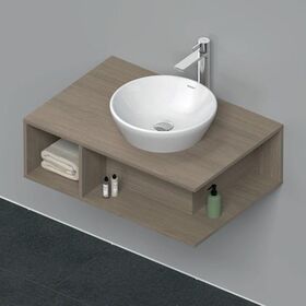 Duravit Waschtischunterbau D-NEO 1 offenes Fach 260x800x550mm eiche terra