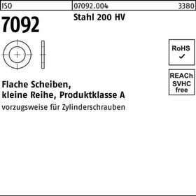 Unterlegscheibe ISO 7092 14 Stahl 200 HV 500 Stück - VPE: 500