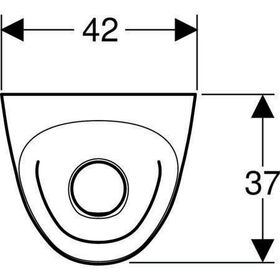 Geberit Urinal TAMINA wasserlos