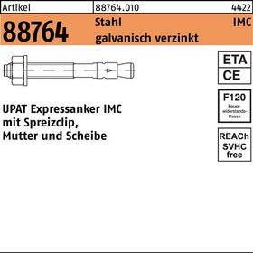 Expressanker R 88764 IMC 16/160/280 Stahl galv.verz. 10 Stück UPAT - VPE: 10