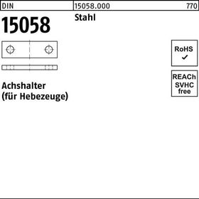 Achshalter DIN 15058 20x 5 Stahl 50 Stück - VPE: 50