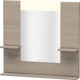 Duravit Spiegel VERO 142x850x800mm, Beleuchtung pine silver