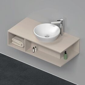 Duravit Waschtischunterbau Compact D-NEO 1 offenes Fach 260x1000x480mm taupe