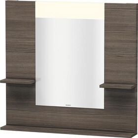 Duravit Spiegel VERO 142x850x800mm, Beleuchtung pine terra