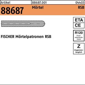 Mörtelpatrone R 88687 RSB 30 5 Stück FISCHER - VPE: 5