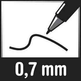 STABILO Permanentmarker Write-4-all 156/46 0,7mm F Rundspitze schwarz