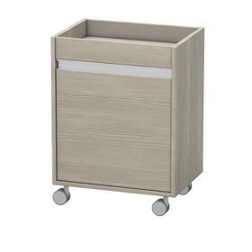 Duravit Rollcontainer KETHO 360x500x670mm Ans links lichtblau matt