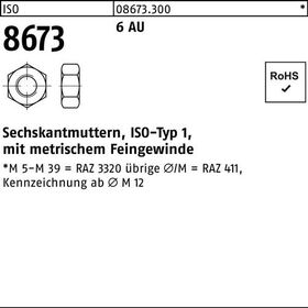 Sechskantmutter ISO 8673 M72x 4 6 Automatenstahl 1 Stück