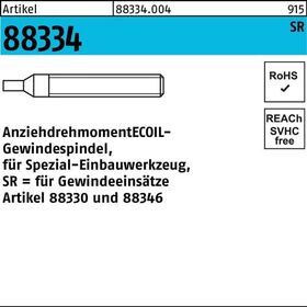 Gewindespindel R 88334 f.Einbauwerkzeug SR M3/Nr.1 Stahl 1 Stück AMECOIL